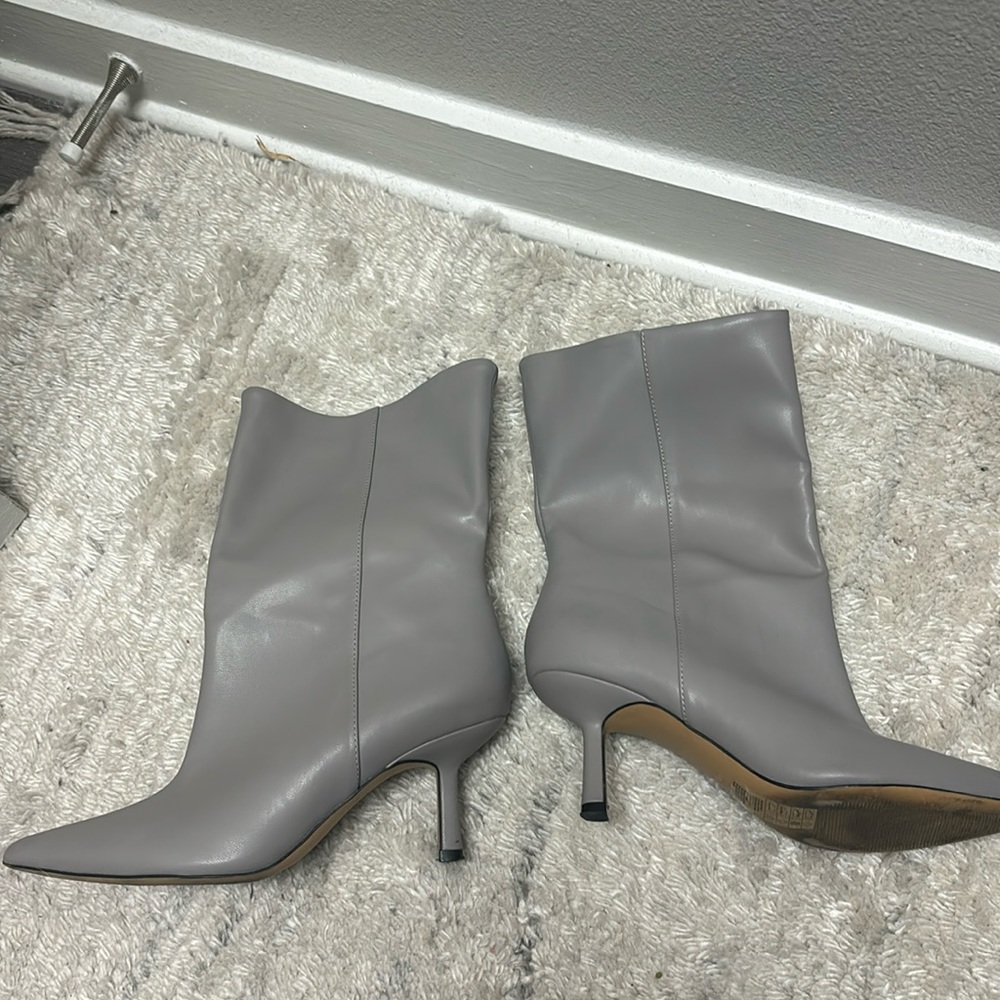 Gray Booties